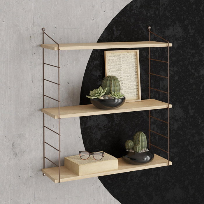 Hanah Home Armoni 3'lü - Oak